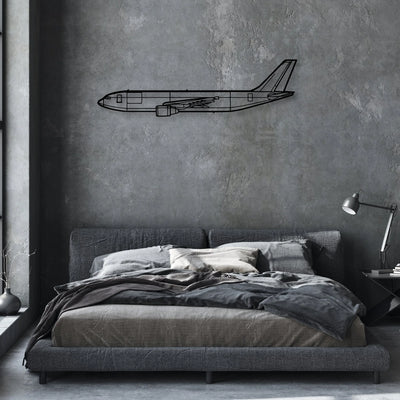 210 Centurion Classic Aircraft Silhouette Metal Wall Art - Aviation Hangar Decor