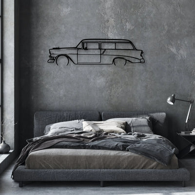 210 Handyman 1956 Classic Silhouette Metal Wall Art - Automotive Garage Decor