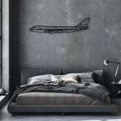 210L Centurion Classic Aircraft Silhouette Metal Wall Art - Aviation Hangar Decor