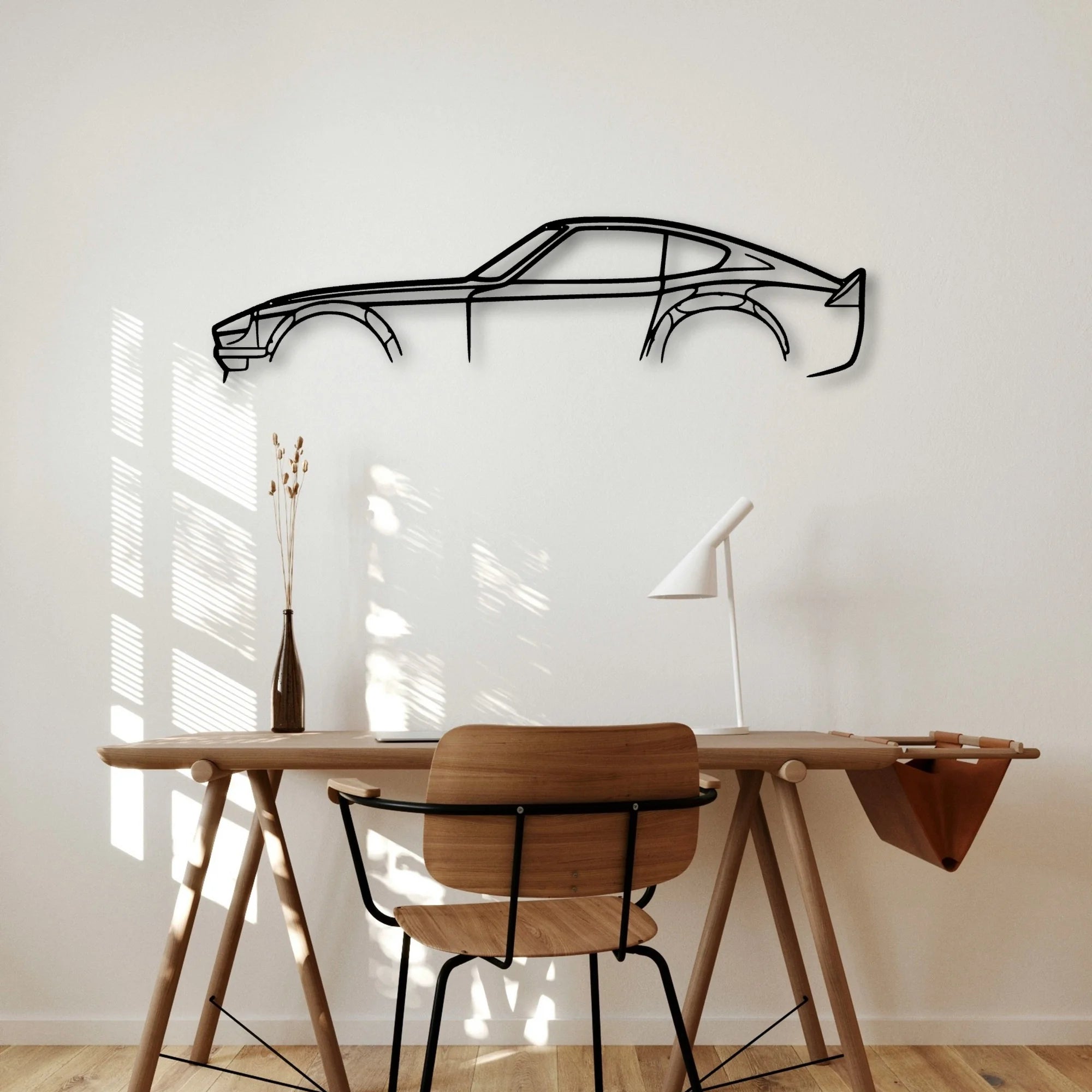 240z 280z JDM Classic Silhouette Metal Wall Art - Automotive Garage Decor