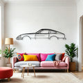 280zx Classic Silhouette Metal Wall Art - Automotive Garage Decor