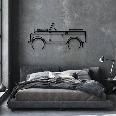 2A 1962 Classic Silhouette Metal Wall Art - Automotive Garage Decor