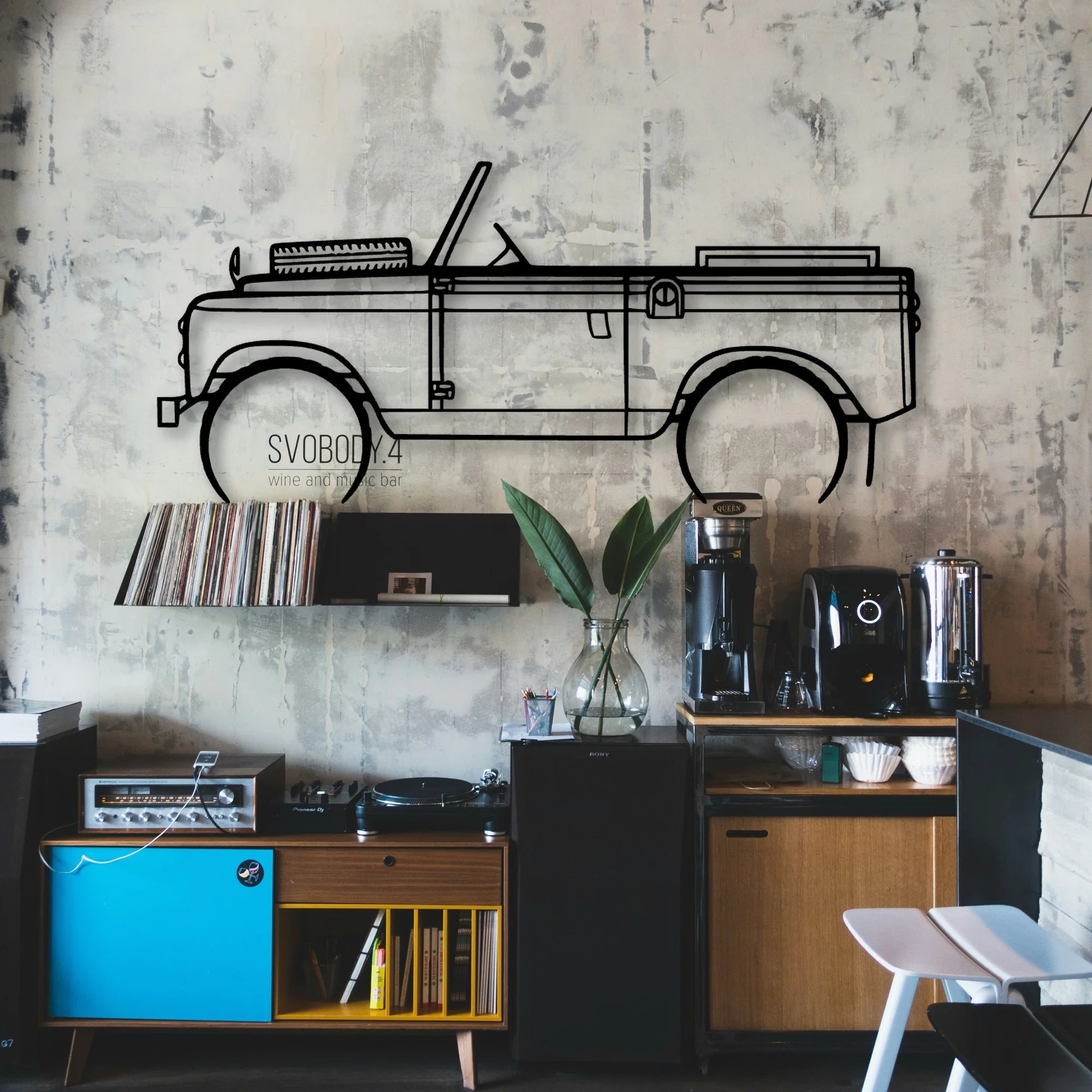 2A 1962 Classic Silhouette Metal Wall Art - Automotive Garage Decor