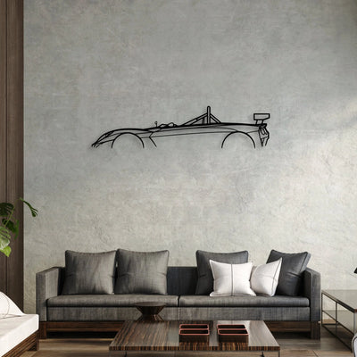 2 Eleven 2009 Classic Silhouette Metal Wall Art - Automotive Garage Decor