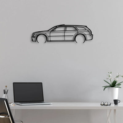 300C 2006 Touring Classic Silhouette Metal Wall Art - Automotive Garage Decor