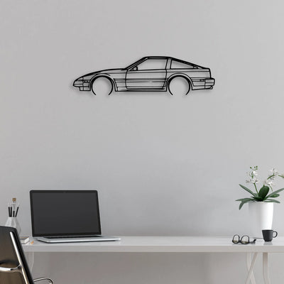 300ZX 1984 Classic Silhouette Metal Wall Art - Automotive Garage Decor