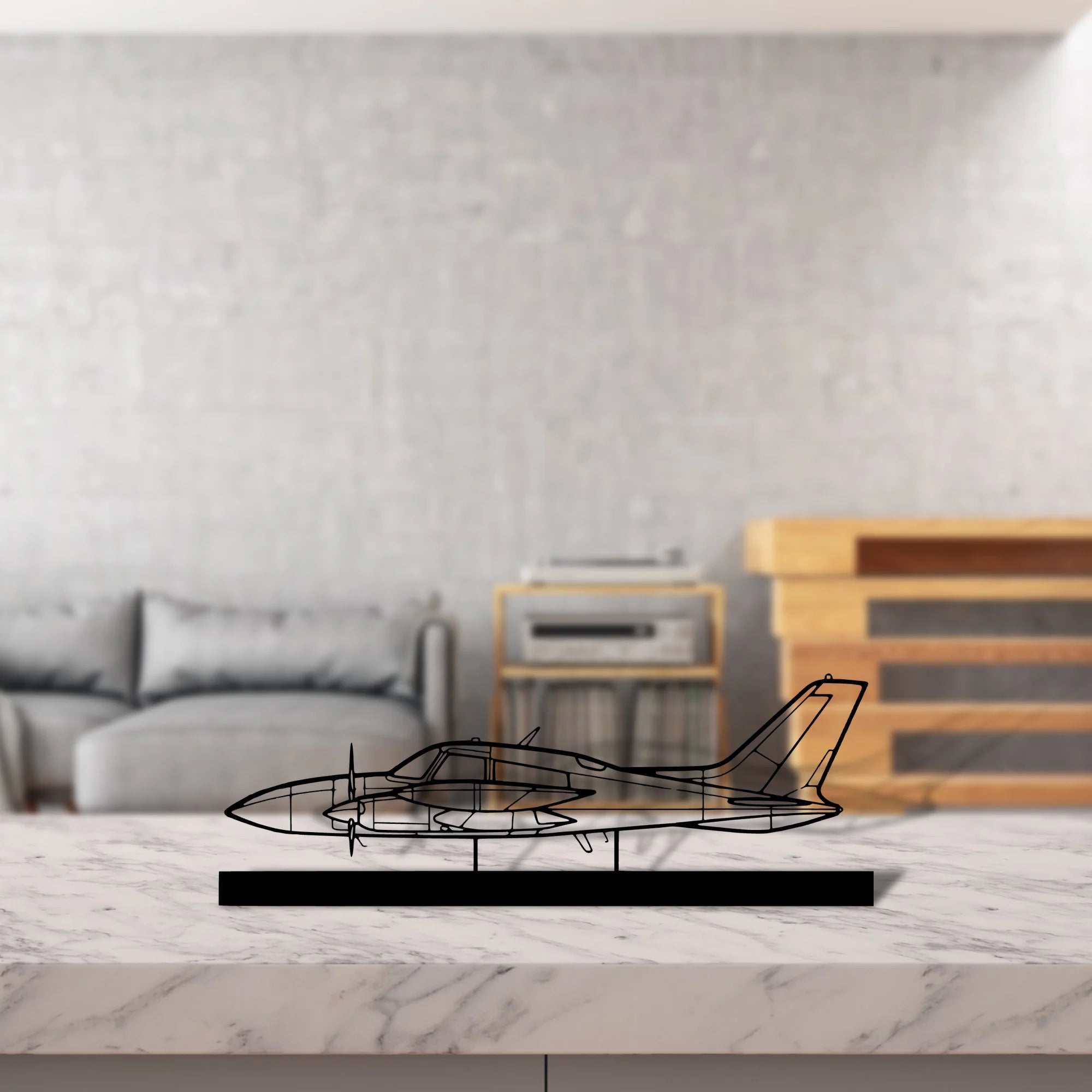310r-3 Silhouette Metal Art Stand - Aero Silhouette