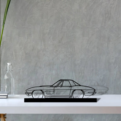 327-1967 Silhouette Metal Art Stand - Aero Silhouette