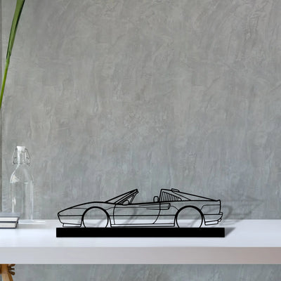 328-gts Silhouette Metal Art Stand - Aero Silhouette