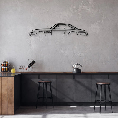 330 GTC Classic Silhouette Metal Wall Art - Automotive Garage Decor