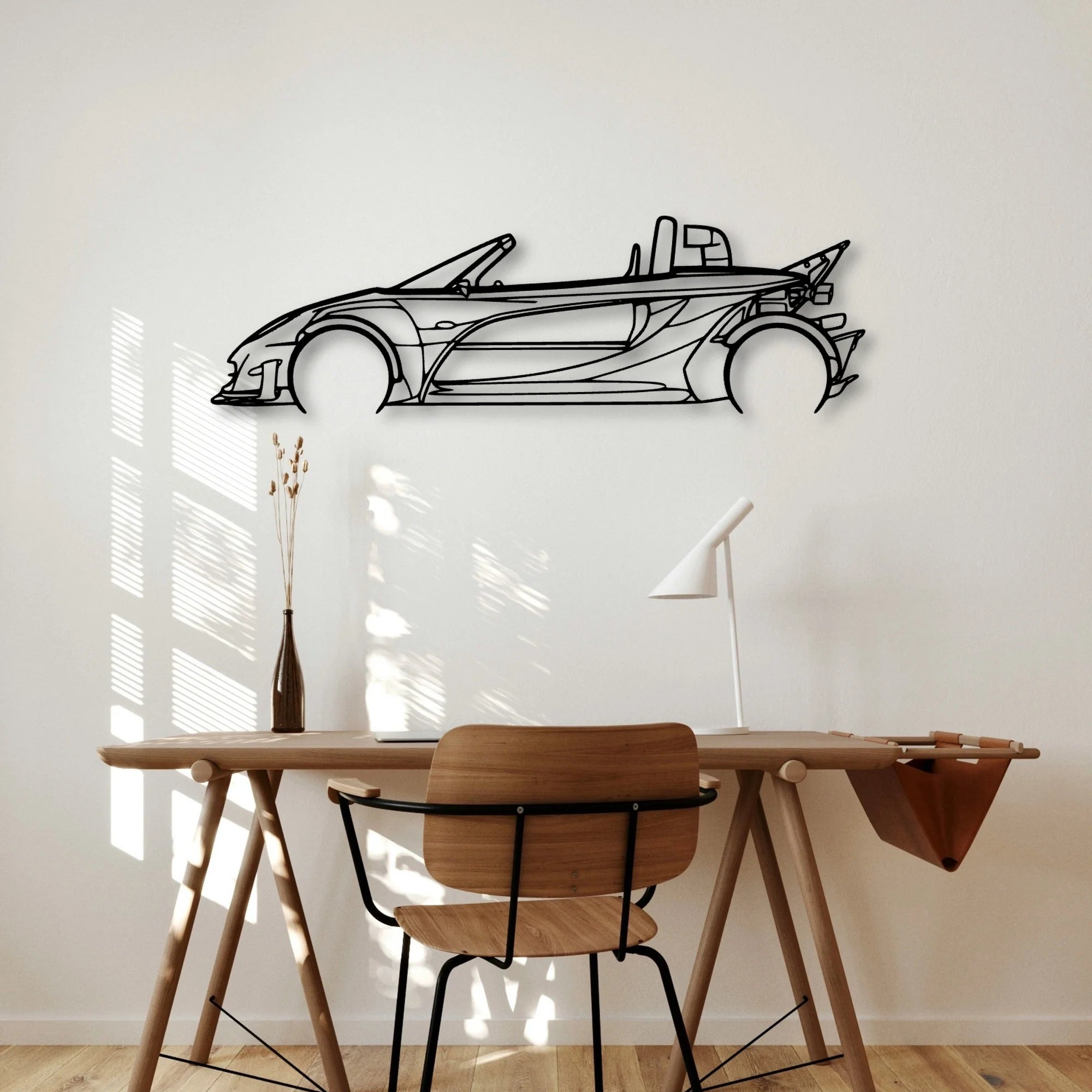 340R 2002 Classic Silhouette Metal Wall Art - Automotive Garage Decor