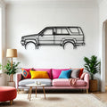 4runner 1989 Classic Silhouette Metal Wall Art - Automotive Garage Decor