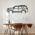 4runner TRD Pro 2022 Classic Silhouette Metal Wall Art - Automotive Garage Decor
