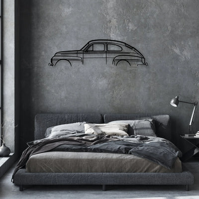 544 Classic Silhouette Metal Wall Art - Automotive Garage Decor