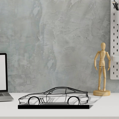 550-maranello Silhouette Metal Art Stand - Aero Silhouette