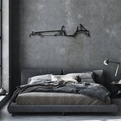 620R 2013 Classic Silhouette Metal Wall Art - Automotive Garage Decor