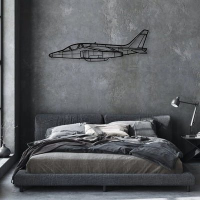 737 800NG 2 Classic Aircraft Silhouette Metal Wall Art - Aviation Hangar Decor