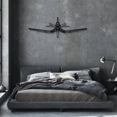 737 800NG Classic Aircraft Silhouette Metal Wall Art - Aviation Hangar Decor