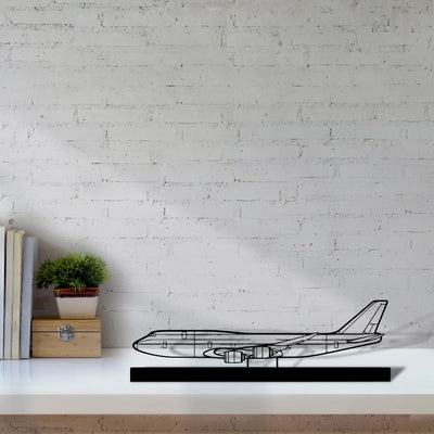 747-8-2 Silhouette Metal Art Stand - Aero Silhouette