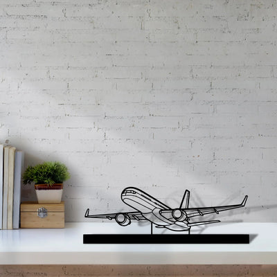 757-200-2 Silhouette Metal Art Stand - Aero Silhouette