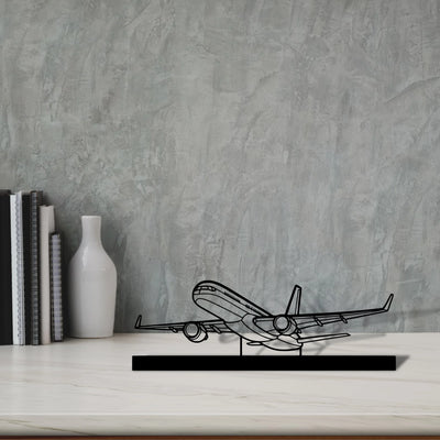 757-200-2 Silhouette Metal Art Stand - Aero Silhouette