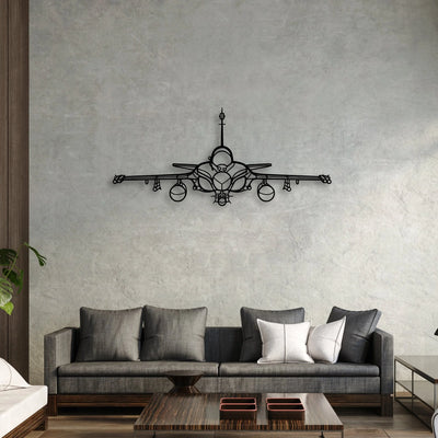757 200 3 Classic Aircraft Silhouette Metal Wall Art - Aviation Hangar Decor
