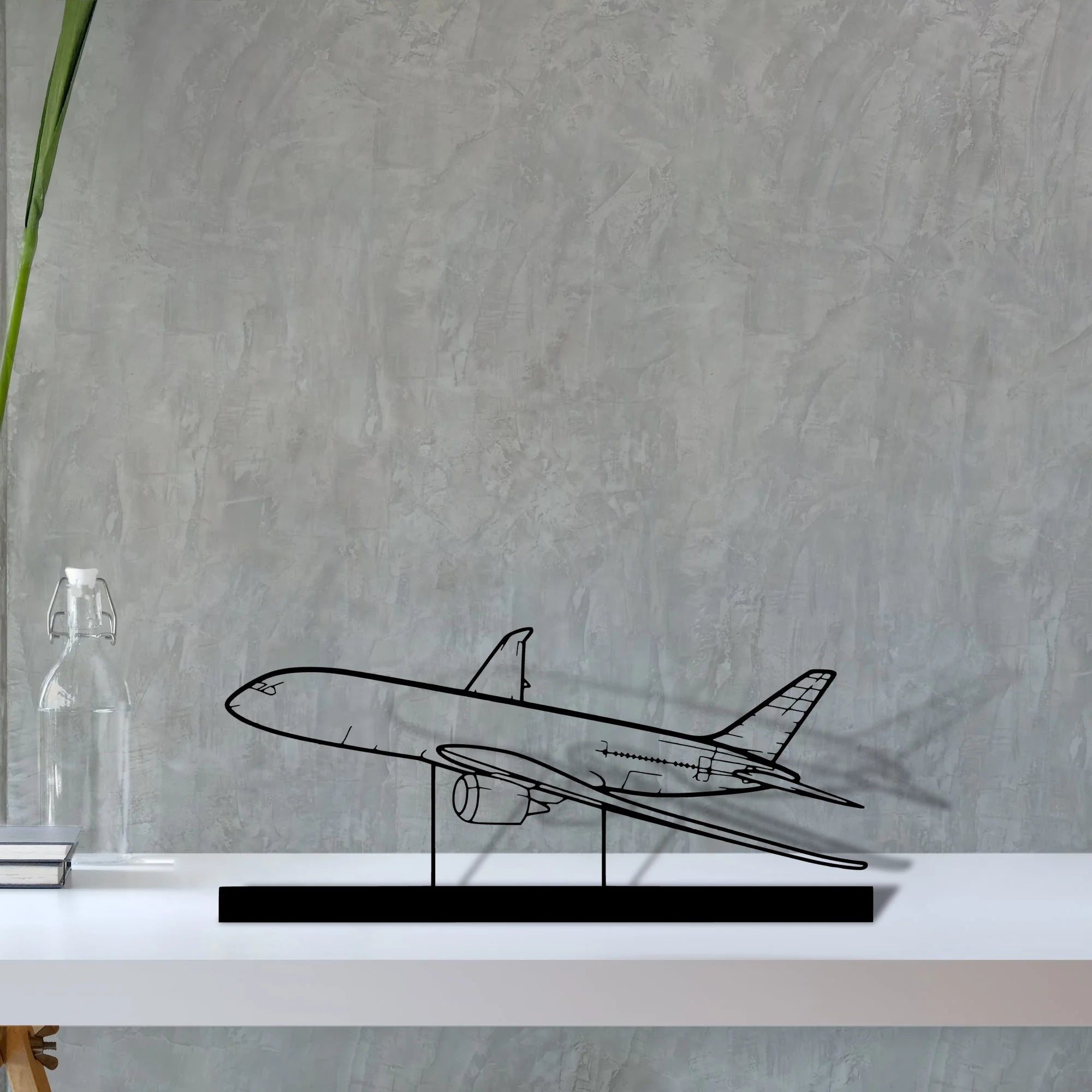 787-2 Silhouette Metal Art Stand - Aero Silhouette