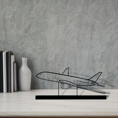 787-2 Silhouette Metal Art Stand - Aero Silhouette