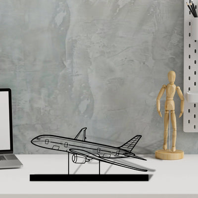 787 Silhouette Metal Art Stand - Aero Silhouette