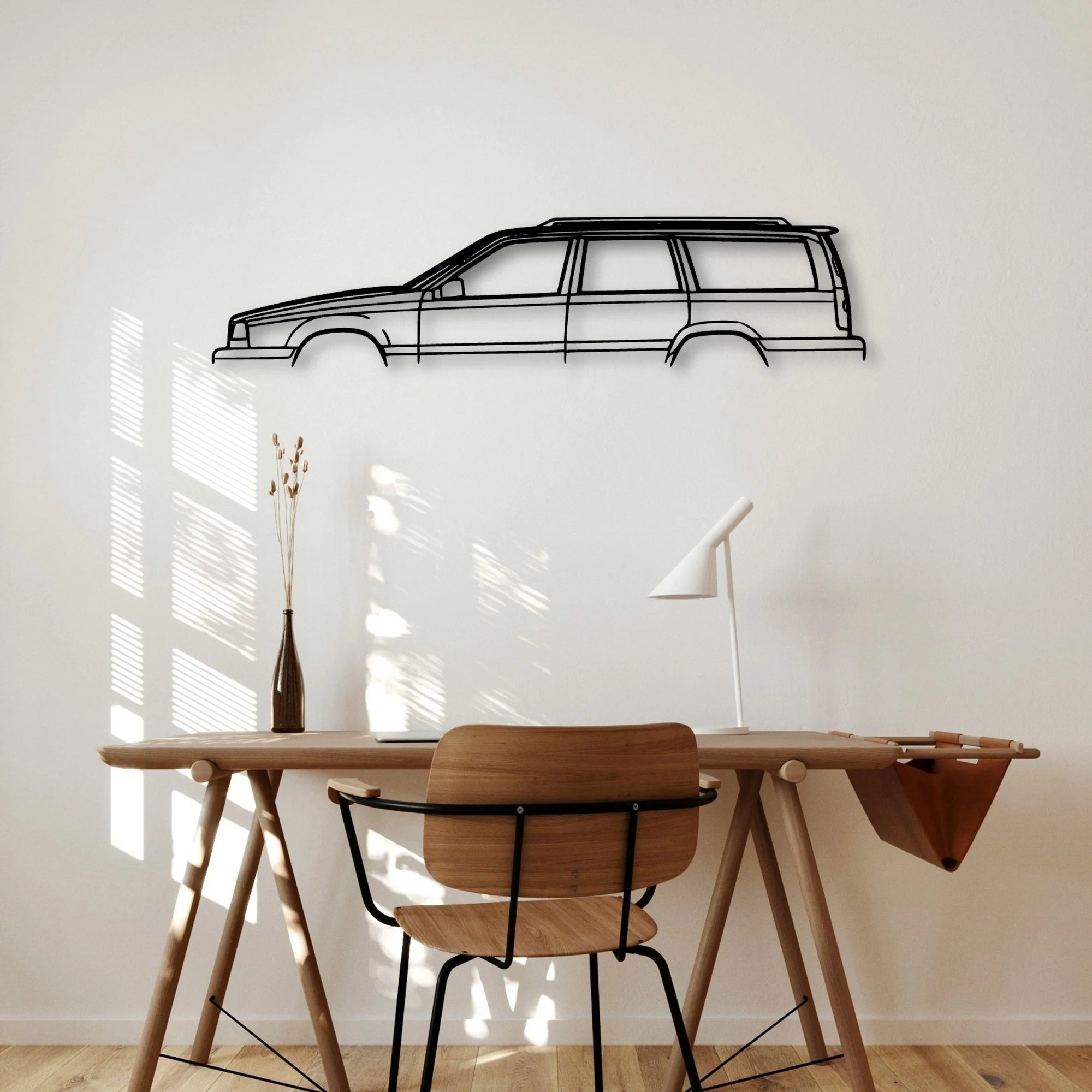 850 1996 Classic Silhouette Metal Wall Art - Automotive Garage Decor