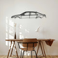 9 5 2011 Classic Silhouette Metal Wall Art - Automotive Garage Decor