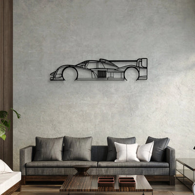 908 LMP1 2011 Classic Silhouette Metal Wall Art - Automotive Garage Decor