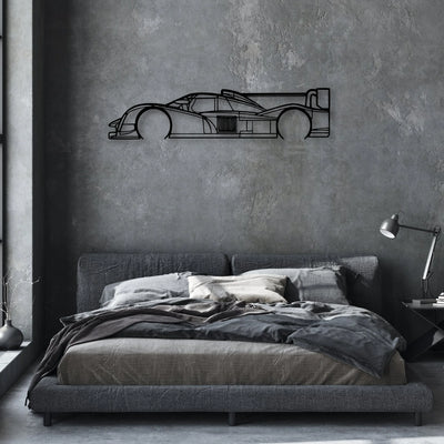 908 LMP1 2011 Classic Silhouette Metal Wall Art - Automotive Garage Decor