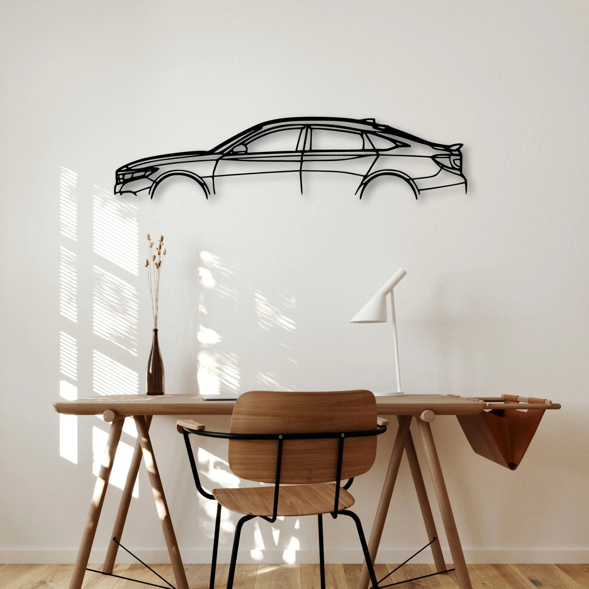 Accord Sport 2020 Classic Silhouette Metal Wall Art - Automotive Garage Decor