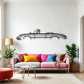 Alfa Duetto Classic Silhouette Metal Wall Art - Automotive Garage Decor