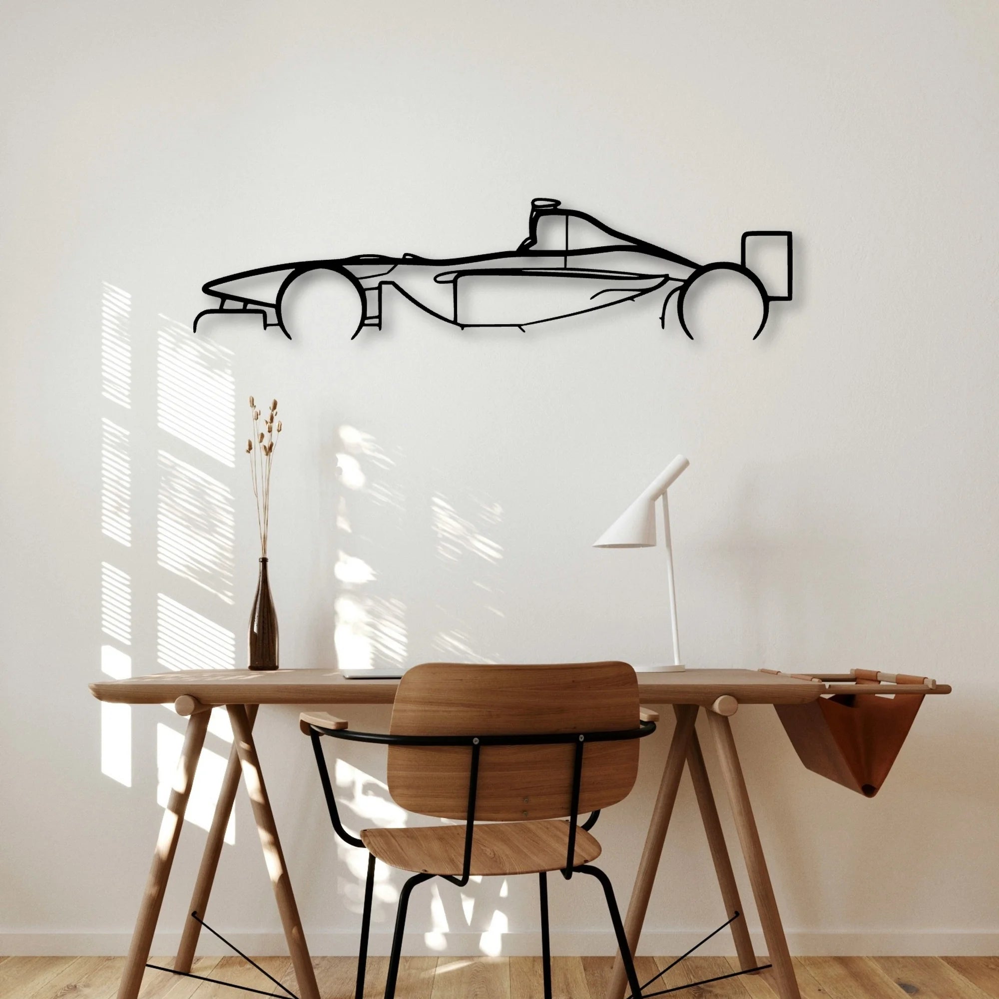 B02 50 2002 Classic Silhouette Metal Wall Art - Automotive Garage Decor