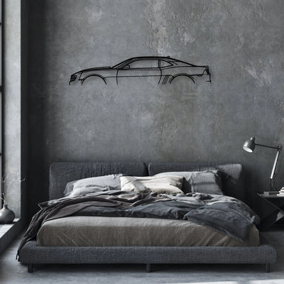 Camaro SS 2011 Classic Silhouette Metal Wall Art - Automotive Garage Decor