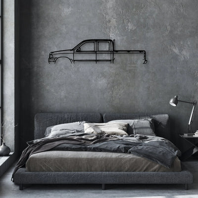 Courier 2003 Classic Silhouette Metal Wall Art - Automotive Garage Decor
