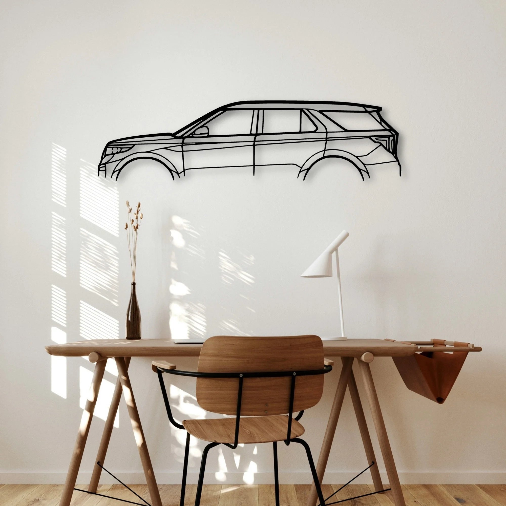 Explorer 2022 Classic Silhouette Metal Wall Art - Automotive Garage Decor