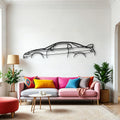 FTO Classic Silhouette Metal Wall Art - Automotive Garage Decor