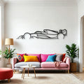 Formula One 2022 2023 F1 Classic Silhouette Metal Wall Art - Automotive Garage Decor