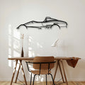 Formula Vee Citation Classic Silhouette Metal Wall Art - Automotive Garage Decor