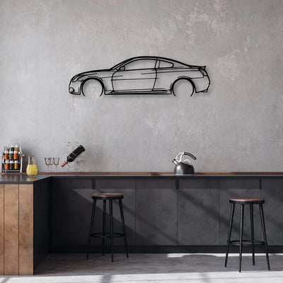 G37 2008 Classic Silhouette Metal Wall Art - Automotive Garage Decor