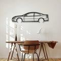 GTO 2006 3 Classic Silhouette Metal Wall Art - Automotive Garage Decor