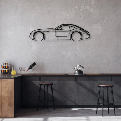 GT MF4 Classic Silhouette Metal Wall Art - Automotive Garage Decor