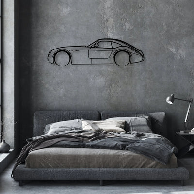 GT MF4 Classic Silhouette Metal Wall Art - Automotive Garage Decor