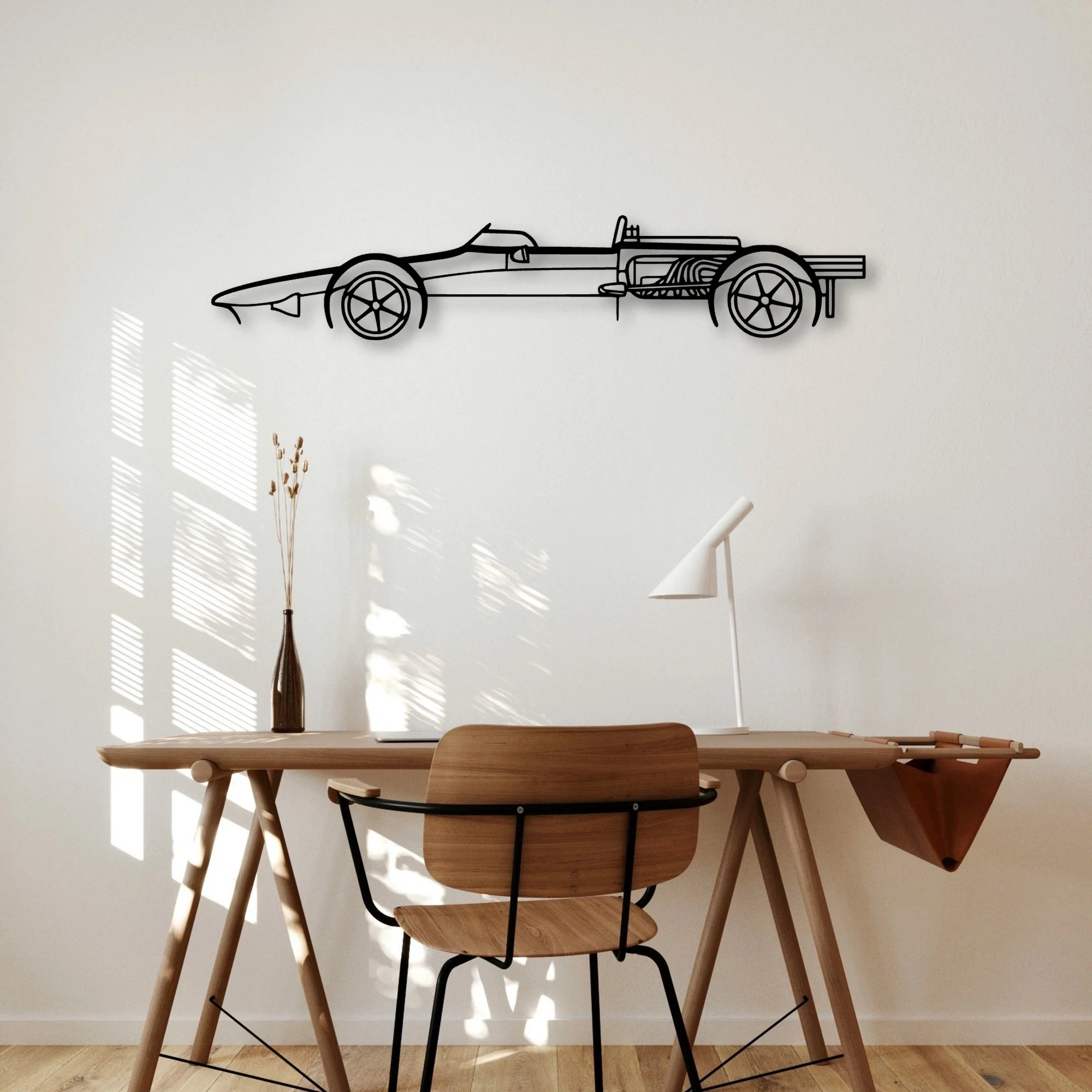Gurney Eagle 1967 2 Classic Silhouette Metal Wall Art - Automotive Garage Decor