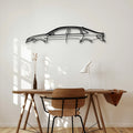 Jetta 2020 Classic Silhouette Metal Wall Art - Automotive Garage Decor