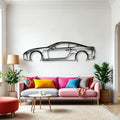 LC 2 Classic Silhouette Metal Wall Art - Automotive Garage Decor