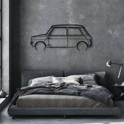 Leyland Classic Silhouette Metal Wall Art - Automotive Garage Decor